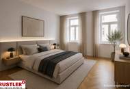 4-Zimmerwohnung mit Hofseitigen Balkon und Blick ins Grüne – Nähe Kutschkermarkt