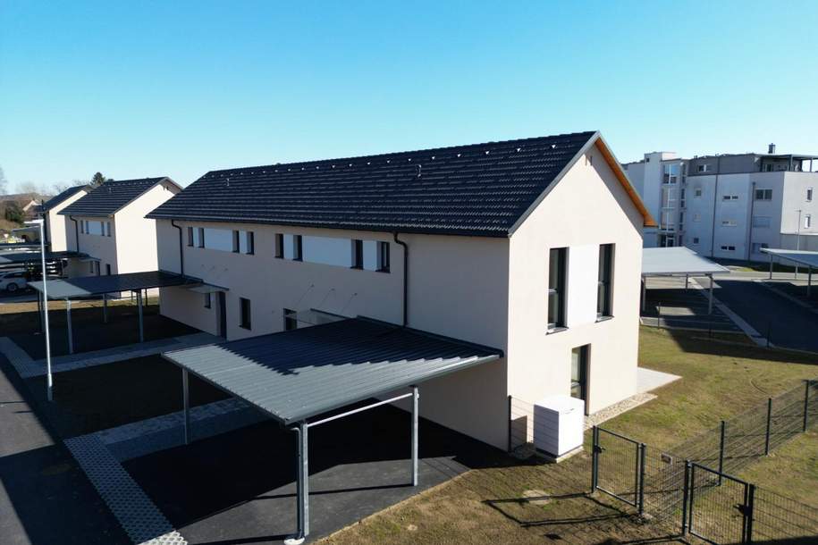 Gralla - Doppelhäuser in Ziegelmassivbauweise - schlüsselfertig sofort beziehbar!, Haus-kauf, 398.000,€, 8430 Leibnitz