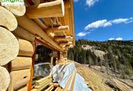 Alpines Rundstamm-Chalet | Wohnen & Vermieten mit Freizeitwidmung in Bergidylle