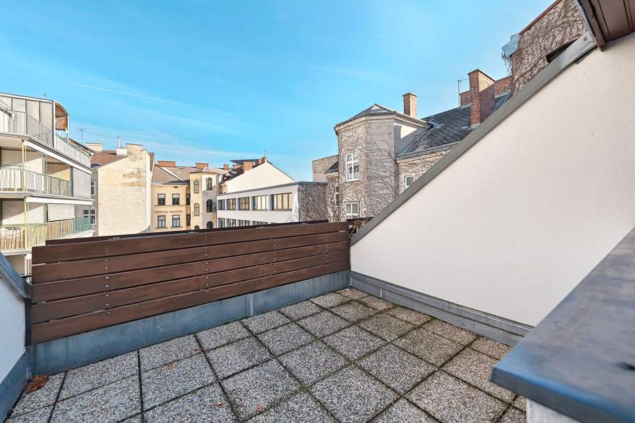 Hofseitige Terrassenwohnung in bester Stadtlage nächst Mariahilfer Straße, Wohnung-kauf, 594.000,€, 1060 Wien 6., Mariahilf