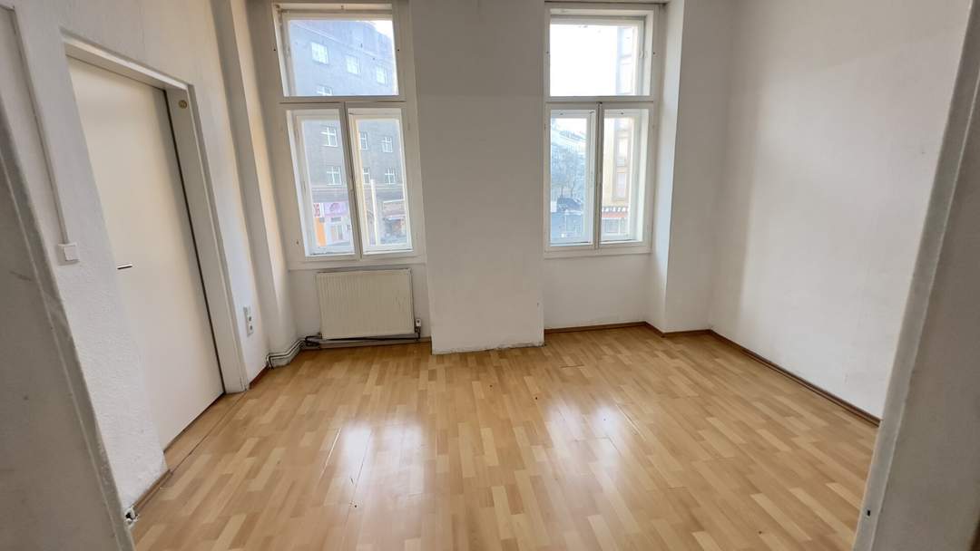 Schnapp dir die unsanierte Altbau- Wohnung