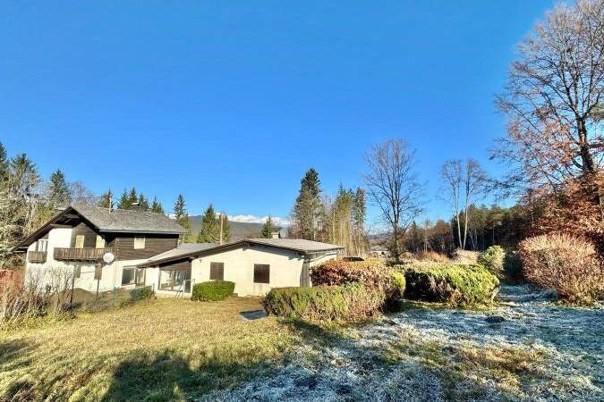 Velden - Augsdorf: *NATURNAH* idyllischer Baugrund mit Altbestand, Grünlandanteil und Teich, Grund und Boden-kauf, 485.000,€, 9220 Villach Land