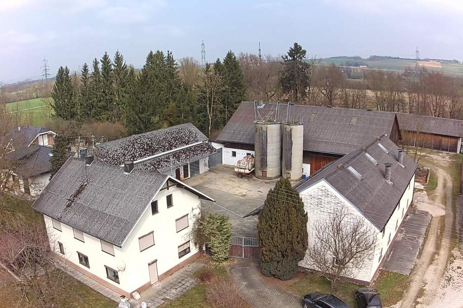 Vierseithof auf ca. 4.200m² Dorfgebietswidmung ohne Nutzgrund, Haus-kauf, 395.000,€, 4950 Braunau am Inn