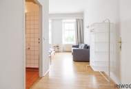 KURZZEITVERMIETUNG / AIRBNB ERLAUBT II KOMPLETT MÖBLIERT II ca. 5m² BALKON II SOFORT NUTZBAR II NÄHE U6/AKH/VOLKSOPER/WUK