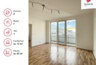 Gut geschnittene 2 Zimmer Wohnung | Loggia ca.12 m² | Erdgeschoss