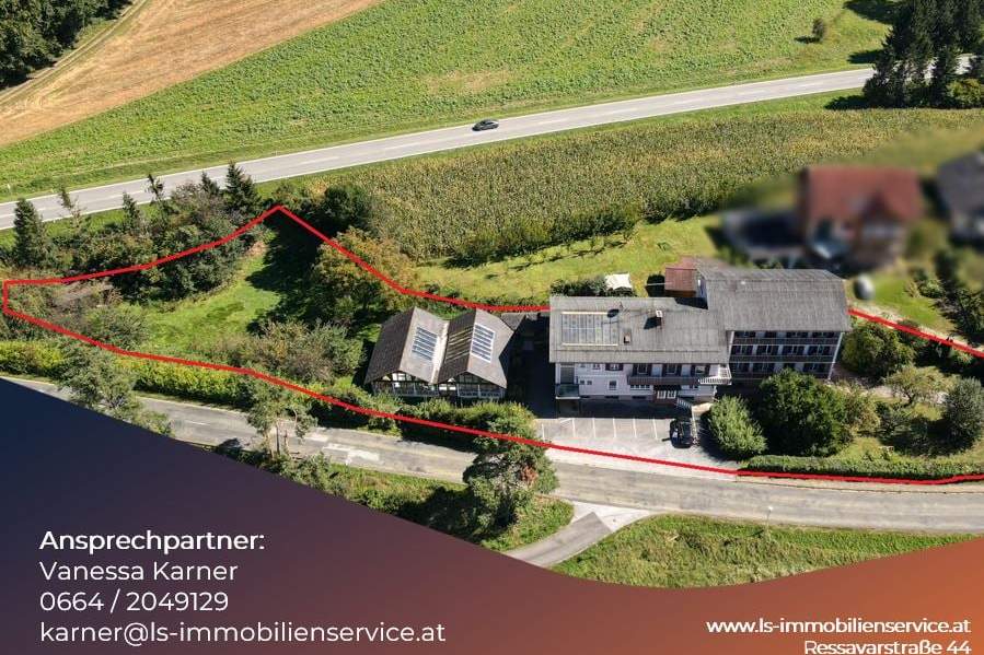 Ehemalige Pension mit viel Platz für mehrere Wohneinheiten in Greinbach-Penzendorf, Gewerbeobjekt-kauf, 295.000,€, 8230 Hartberg-Fürstenfeld