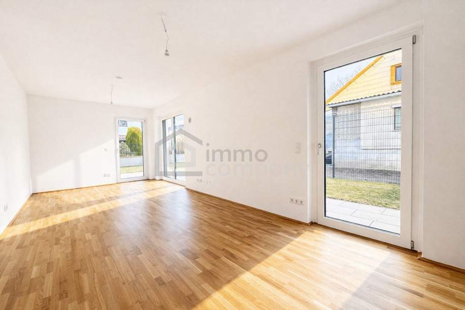 ERSTBEZUG | 3-ZIMMER-GARTENWOHNUNG | EIGENGARTEN | MÜHLWASSER | NAHE U2 | GARAGE OPTIONAL, Wohnung-kauf, 406.700,€, 1220 Wien 22., Donaustadt