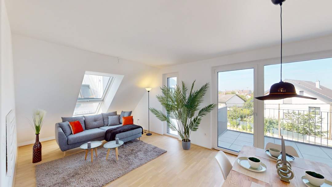 Loftwohnung nahe Seestadt im Grünen