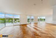 EXKLUSIVE PENTHOUSE-RESIDENZ DIREKT AM WASSER – CA. 363 M² &amp; RUND 485 M² PRIVATE FREIFLÄCHEN | THE SHORE, 1190 WIEN