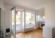 Lichtdurchflutete Garconniere mit großer Terrasse in Unter St. Veit.