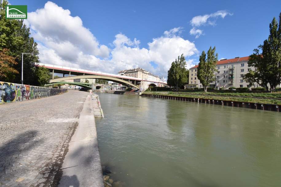 Stadtwohnung in Bestlage: direkt bei der Urania, Wien Mitte und Prater - 2.Zimmer mit Donaukanal-Blick - JETZT ANFRAGEN, Wohnung-kauf, 750.000,€, 1030 Wien 3., Landstraße