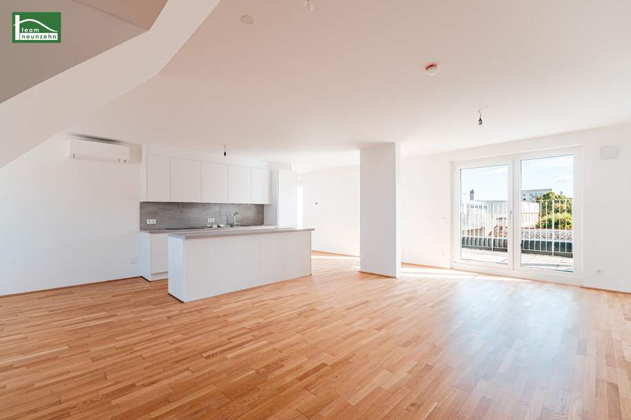 Exklusive Erstbezugs-Wohnung mit 55 m² Wohnküche und großer Hof-Terrasse! Küche und Top Ausstattung inkludiert!, Wohnung-kauf, 820.350,€, 1140 Wien 14., Penzing