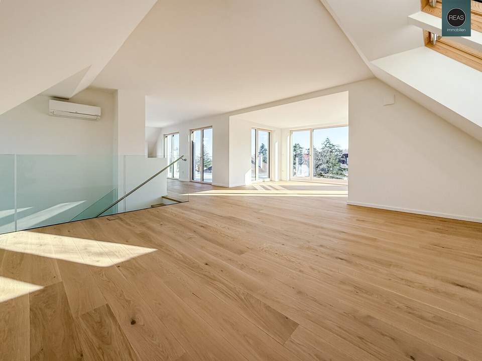 Erstbezug: Penthouse - Maisonette - Apartment mit mehreren Freiflächen - Naturnahes Wohnen in Wien Hietzing – Exklusives Leben nahe dem Roten Berg!