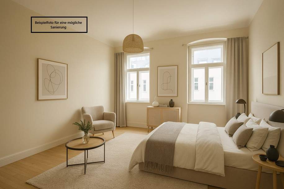 ++H7++ Sanierungsbedürftiger Altbau-Charme: 2-Zimmer mit Gestaltungsspielraum!, Wohnung-kauf, 149.000,€, 1160 Wien 16., Ottakring