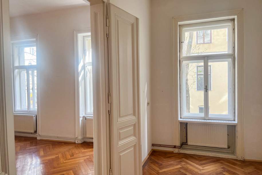 Helle 2,5-Zimmer-Altbauwohnung Nähe WIFI, Wohnung-kauf, 399.000,€, 1180 Wien 18., Währing