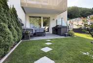 Wunderschöne Eigentumswohnung mit Terrasse und tollem Garten in herrlicher Grünruhelage