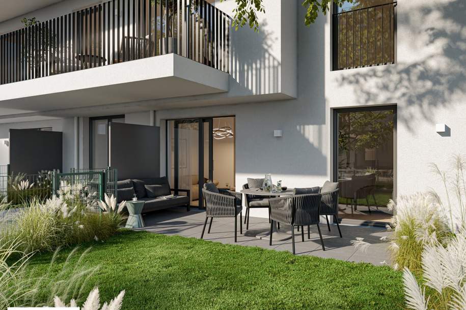Die Symbiose: Ihre Traum-Gartenwohnung - 2 Zimmer-Erstbezug in ruhiger Lage, Wohnung-kauf, 369.777,€, 1140 Wien 14., Penzing