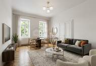 ALTBAU in Hofruhelage! 3-Zimmer-Wohnung in 1050 Wien – Vollsaniert, zentral und stilvoll!