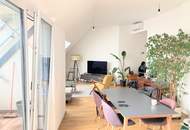 Dachgeschosstraum: Schöne 2-Zimmer-Wohnung mit Klimaanlage und Terrasse