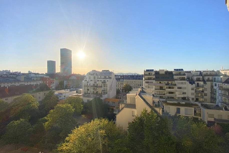 HERRLICHER FERNBLICK vom 7. STOCK! Wohnung mit LOGGIA zu SANIEREN!, Wohnung-kauf, 169.000,€, 1220 Wien 22., Donaustadt