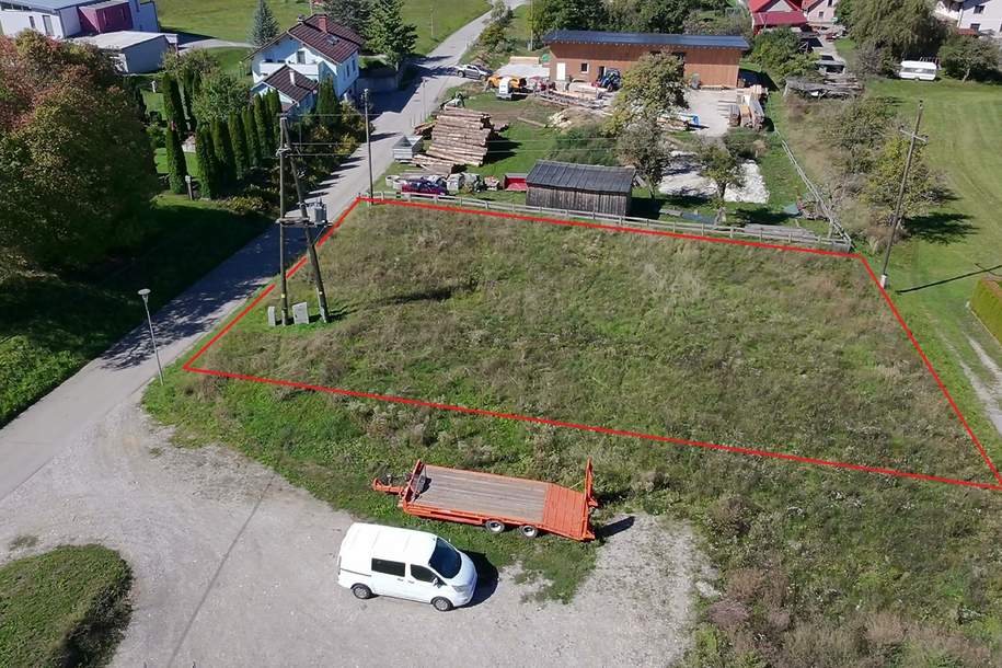 Sonniges Baugrundstück mit 1.200 m² in Jaunstein - Globasnitz, Grund und Boden-kauf, 50.000,€, 9142 Völkermarkt