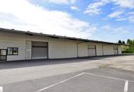 Industrie- / Werkshalle in St. Valentin - 1268 m² zur Miete für Ihre Geschäftsideen, zzgl. überdachte Freifläche 282 m²