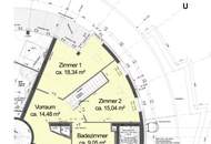 Atemberaubende Dachterrassenwohnung mit Kremstal-Blick im spektakulären "Punkthaus" - fußläufig in die Altstadt