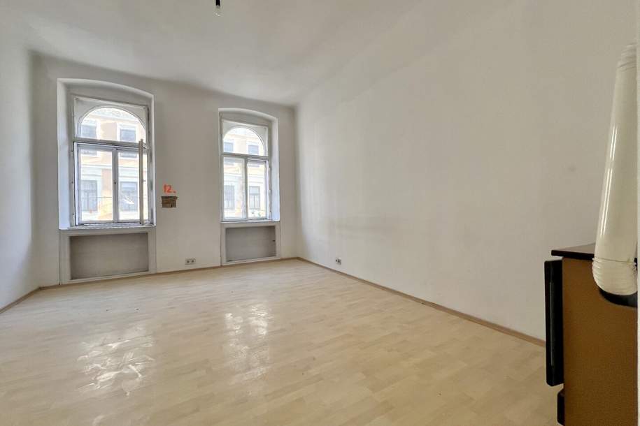 Kleine Altbauwohnung mit gutem Grundriss!, Wohnung-kauf, 110.000,€, 1150 Wien 15., Rudolfsheim-Fünfhaus