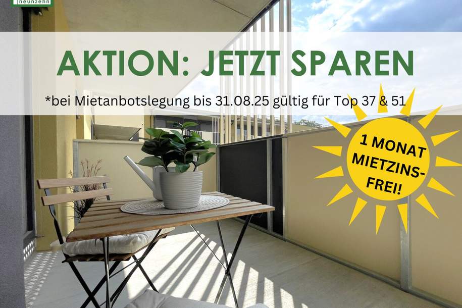 Urbaner Wohntraum am Puls von Graz: Hochwertiger Erstbezug mit Dachterrasse und Schlossbergblick. - WOHNTRAUM, Wohnung-miete, 979,38,€, 8020 Graz(Stadt)