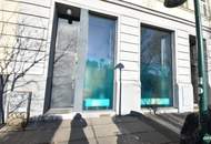 Flexibel gestaltbares Büro mit großen Glasfronten am Donaukanal