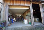 Großes Wohnhaus, großer Garten, große Maschinenhalle