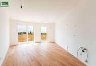 Traumhafte 2.Zimmer mit Balkon im Niedrig-Energie-Standard-Neubau (energieeffiziente Erdwärme inkl. PV) - Provisionsfreier Neubau