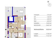 zentROOM: Moderne förderbare Wohnung am Dr. Müllner-Platz - Top PS02