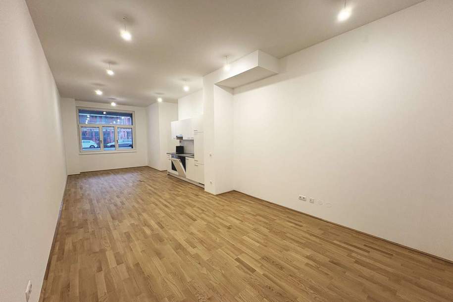 Wunderbare, moderne 1-Zimmer-Wohnung mit Loggia – Erstbezug in guter Lage des 12. Bezirks!, Wohnung-miete, 906,78,€, 1120 Wien 12., Meidling