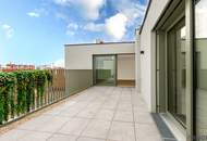 JETZT PROVISIONSFREI | ERSTBEZUG | DG-Maisonette mit ca. 18 m² INNENHOF-TERRASSE | Fernwärme | TG-Stellplatz optional | Nachhaltiges Wohnbauprojekt