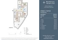 Wunderschöner Erstbezug! Lichtdurchflutete 4-Zimmer-Dachgeschoßwohnung | Tischlerküche | Zwei Bäder | Terrasse mit Weitblick und Privatsphäre
