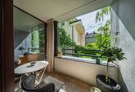 Stilvolle 3-Zimmer-Wohnung mit Loggia ins Grüne – im Herzen des Pratercottage