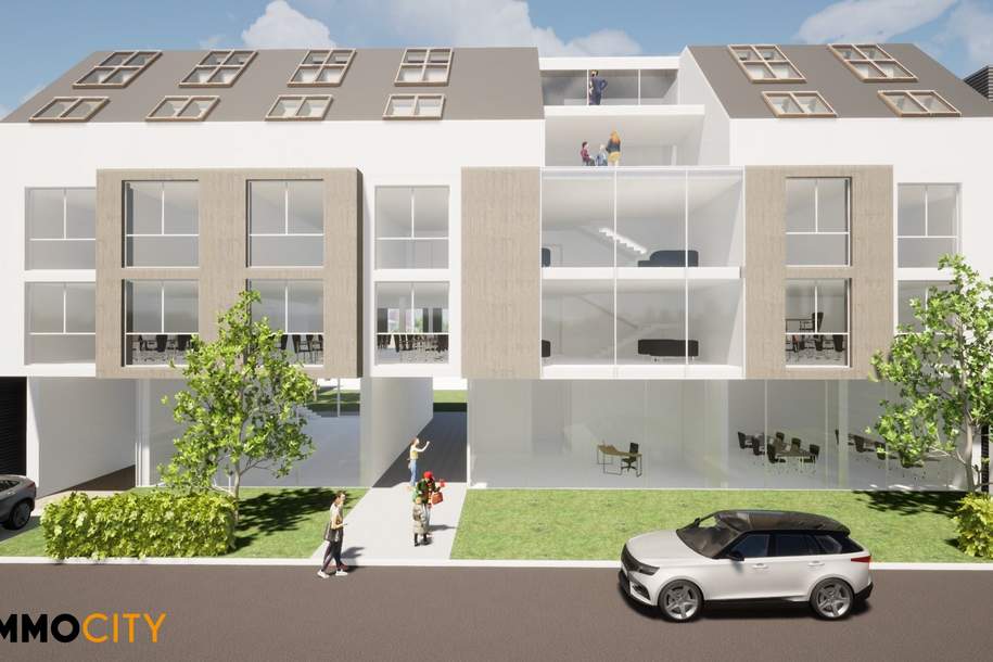 Multifunktionale Immobilie mit Büro, Wohnen &amp; Garage – Pastorstraße 45, 1210 Wien, Grund und Boden-kauf, 1.990.000,€, 1210 Wien 22., Donaustadt