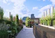 SPEKTAKULÄRES PENTHOUSE DER EXTRAKLASSE | Wintergarten mit aufklappbaren Fensterflächen | ca. 114 m² Dachterrasse mit Pool-Option | Schlafzimmer hofseitig | 360°-Tour