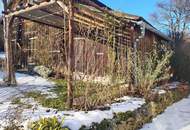 IDYLLISCHER LANDSITZ AUF ca. 3200m² BAULAND-AGRARGEBIET MIT VORRÜBERGEHENDEM WOHNRECHT ZU VERKAUFEN.