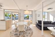 Kleines Paradies am privaten Badesee – modernes Haus mit mediterranem Garten & Traumterrasse