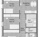LEBEN in der STADT - 71m² Wfl mit 6m² Terrasse im 3OG - Provisionsfrei !! - BAUAKTION -8,5%
