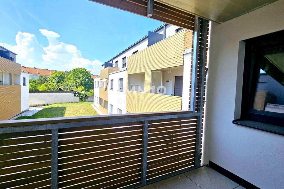 Ihre Vorsorge: Im Erstbezug vermietete moderne 1-Zimmer-Wohnung mit großer Loggia, Wohnung-kauf, 158.404,€, 2700 Wiener Neustadt(Stadt)