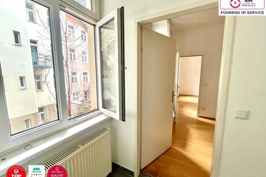 Gut geschnittene 2-Zimmer Wohnung in absoluter Hofruhelage im ersten Stock, Wohnung-kauf, 211.000,€, 1160 Wien 16., Ottakring