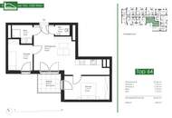 Smarte Neubauwohnung in Gehweite der U6 Handelskai mit Einbauküche und Innenhof-Südwestbalkon!