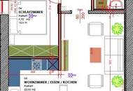 Wunderbare 2-Zimmer Wohnung mit Balkon in Bahnhofsnähe
