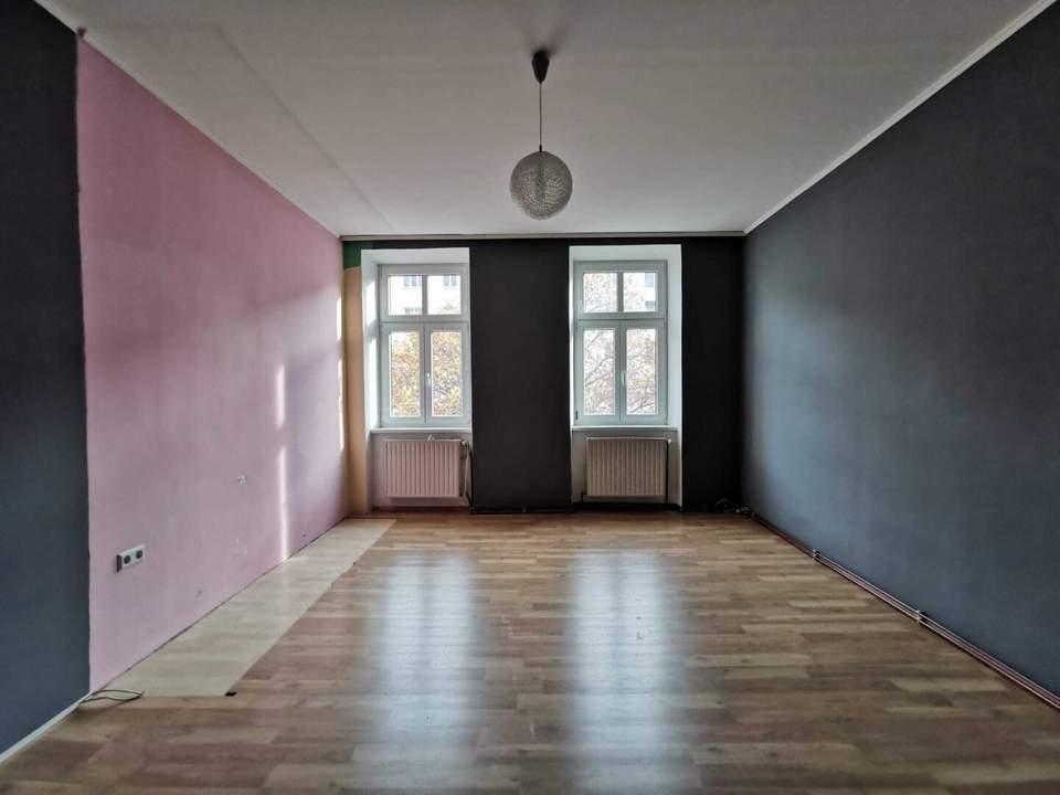 ++NEU++ 3-Zimmer Altbau-Wohnung (renovierungsbedürftig), guter Grundriss