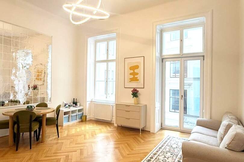 Wunderschöne 3 Zimmer-Wohnung in zentraler Lage, Wohnung-miete, 1.999,99,€, 1010 Wien 1., Innere Stadt