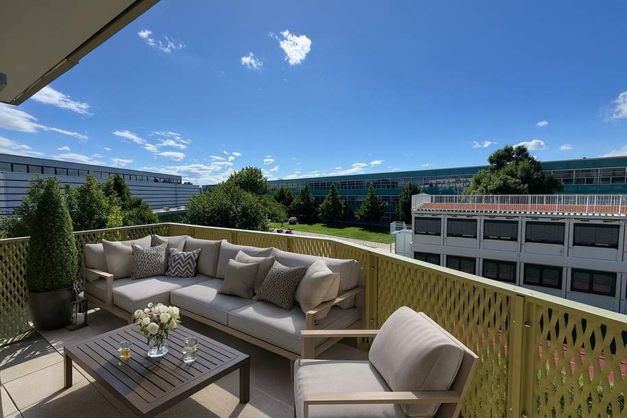 NEU! Provisionsfrei: Erstbezug in Top Lage (U1 Leopoldau in der Nähe) - 2 Zimmer von der Sonne geküsst, Wohnung-kauf, 315.000,€, 1210 Wien 21., Floridsdorf