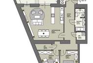 1030! Schöne 3-Zimmer DG-Wohnung mit Terrasse und Traumblick!